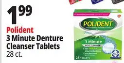 Ocean State Job Lot Polident 3 Minute Denture offer