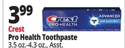 Ocean State Job Lot Crest Pro Health Toothpaste offer