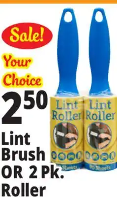 Ocean State Job Lot 90 Sheet Lint Roller 2 pk offer
