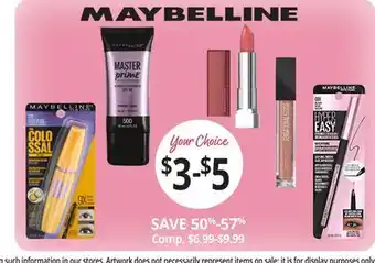 Ocean State Job Lot MAYBELLINE offer