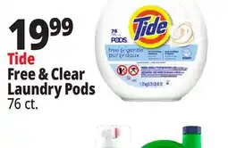 Ocean State Job Lot Tide Pods Free & Gentle Laundry Detergent Pacs 76 Count offer