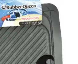 Ocean State Job Lot 2 Pc. Truck/SUV and Van Rubber Queen Floor Mats offer