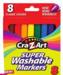 Ocean State Job Lot Cra-Z-Art Washable Markers 8 Piece offer