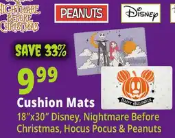 Ocean State Job Lot Cushion Mats offer