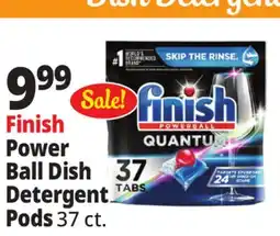 Ocean State Job Lot Finish Power Ball Dish Detergent Pods offer