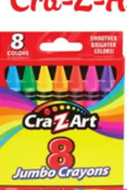 Ocean State Job Lot Cra-Z-Art Jumbo Crayons 8 Piece offer