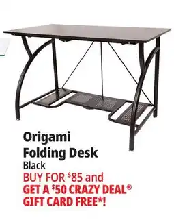 Ocean State Job Lot bonVIVO 55 Modern Computer Desk with Glass Top White offer