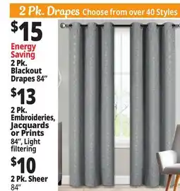 Ocean State Job Lot Window Curtains offer