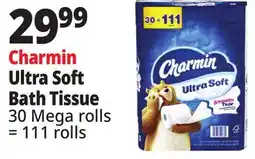 Ocean State Job Lot Charmin Ultra Soft Bathroom Tissue Ultra Soft 30 Mega Rolls offer