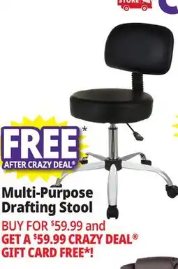 Ocean State Job Lot Multi-Purpose Drafting Stool offer