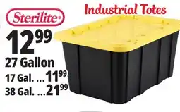 Ocean State Job Lot Sterilite Industrial Strong Box Tote 27 Gal offer