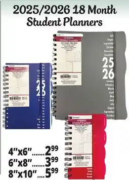 Ocean State Job Lot 2025-2026 Premiere 18 Month Student Planner 10 offer