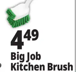 Ocean State Job Lot Big Job Kitchen Brush offer