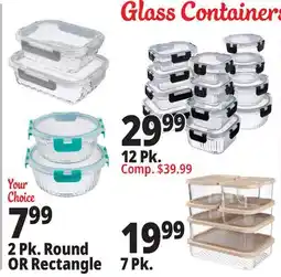 Ocean State Job Lot Glass Containers offer