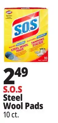Ocean State Job Lot Clorox S.O.S Steel Wool Pads offer
