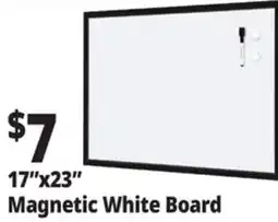 Ocean State Job Lot 17x23 Magnetic White Board offer