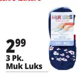 Ocean State Job Lot 3 Pk. Muk Luks offer