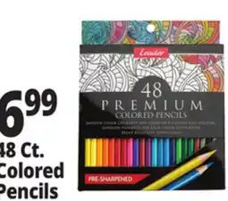 Ocean State Job Lot Leader Premium Colored Pencils 48 Piece offer