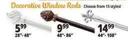 Ocean State Job Lot Decorative Window Rod offer