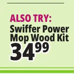 Ocean State Job Lot Swiffer Power Mop for Wood Floor Cleaning Kit 6 Piece offer