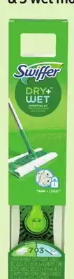 Ocean State Job Lot Swiffer Sweeper 2-in-1 Dry & Wet Multi-Surface Floor Cleaner Starter Kit 11-piece offer