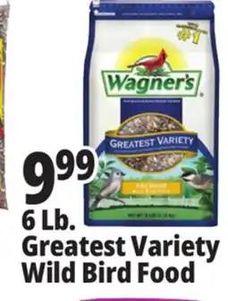 Ocean State Job Lot Wagner's Greatest Variety Deluxe Wild Bird Food 6 lbs offer