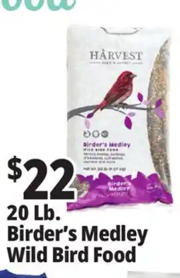 Ocean State Job Lot Harvest Birder's Medley Wild Bird Food 20 lbs offer