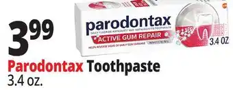 Ocean State Job Lot parodontax Clean Mint Toothpaste 3.4 oz offer