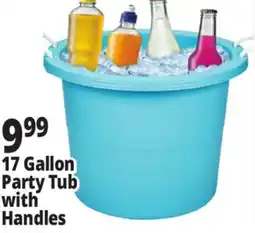 Ocean State Job Lot Gracious Living Party Tub with Rope Handles 17.8 Gal offer
