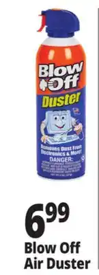 Ocean State Job Lot Blow Off Duster Canned Air 8 oz offer