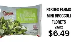 Seven Mile Market Pardes farms mini broccoli florets offer