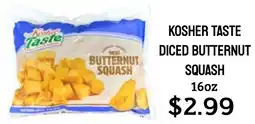 Seven Mile Market Kosher taste diced butternut squash offer