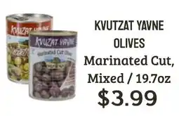 Seven Mile Market Kvutzat yavne olives offer