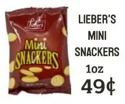 Seven Mile Market Lieber's mini snackers offer