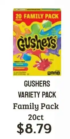 Seven Mile Market Gushers variety pack offer