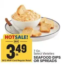 Food Lion Seafood dips or spreads offer