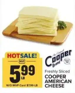 Food Lion Cooper american cheese offer