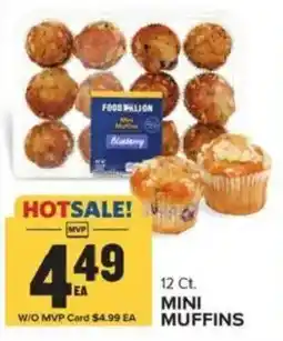 Food Lion Mini muffins offer