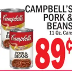 C Town CAMPBELL'S PORK & BEANS offer