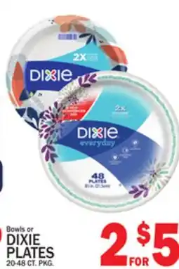 C Town DIXIE PLATES offer