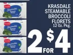 C Town KRASDALE STEAMABLE BROCCOLI FLORETS offer