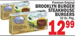 C Town BROOKLYN BURGER STEAKHOUSE BURGERS offer