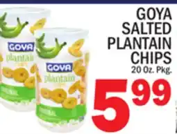 C Town GOYA SALTED PLANTAIN CHIPS offer