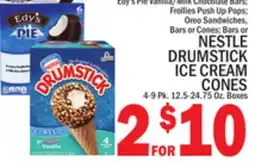 C Town NESTLE DRUMSTICK ICE CREAM CONES offer