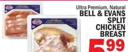 C Town BELL & EVANS SPLIT CHICKEN BREAST offer
