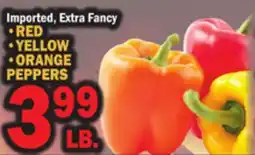 C Town • RED • YELLOW • ORANGE PEPPERS offer