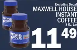 C Town MAXWELL HOUSE INSTANT COFFEE offer