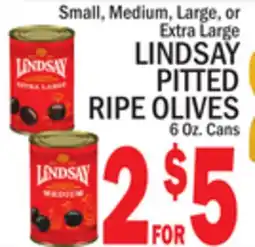 C Town LINDSAY PITTED RIPE OLIVES offer