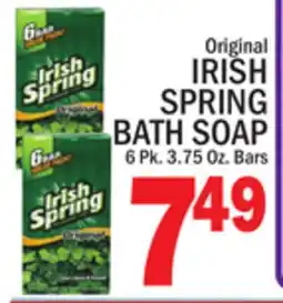C Town IRISH SPRING BATH SOAP offer