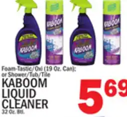 C Town KABOOM LIQUID CLEANER 32 Oz. Btl offer